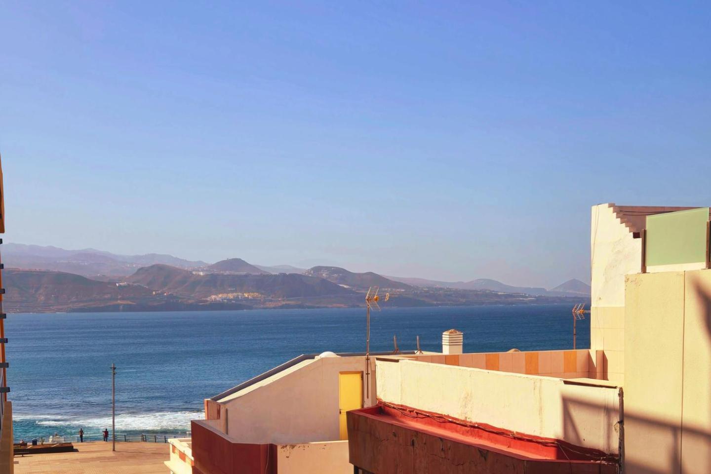 Casita Canaria Playa Beachfront Access & Lateral Ocean View With Terrace Las Palmas de Gran Canaria Exteriér fotografie